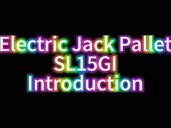 1500 กิโลกรัม รถบรรทุกพาเล็ตไฟฟ้า ความสูงการยก 200 มม