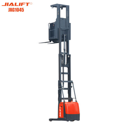 คุณภาพ  Medium Level Order Picker Electric Lift Height 4500mm 1000kg โรงงาน